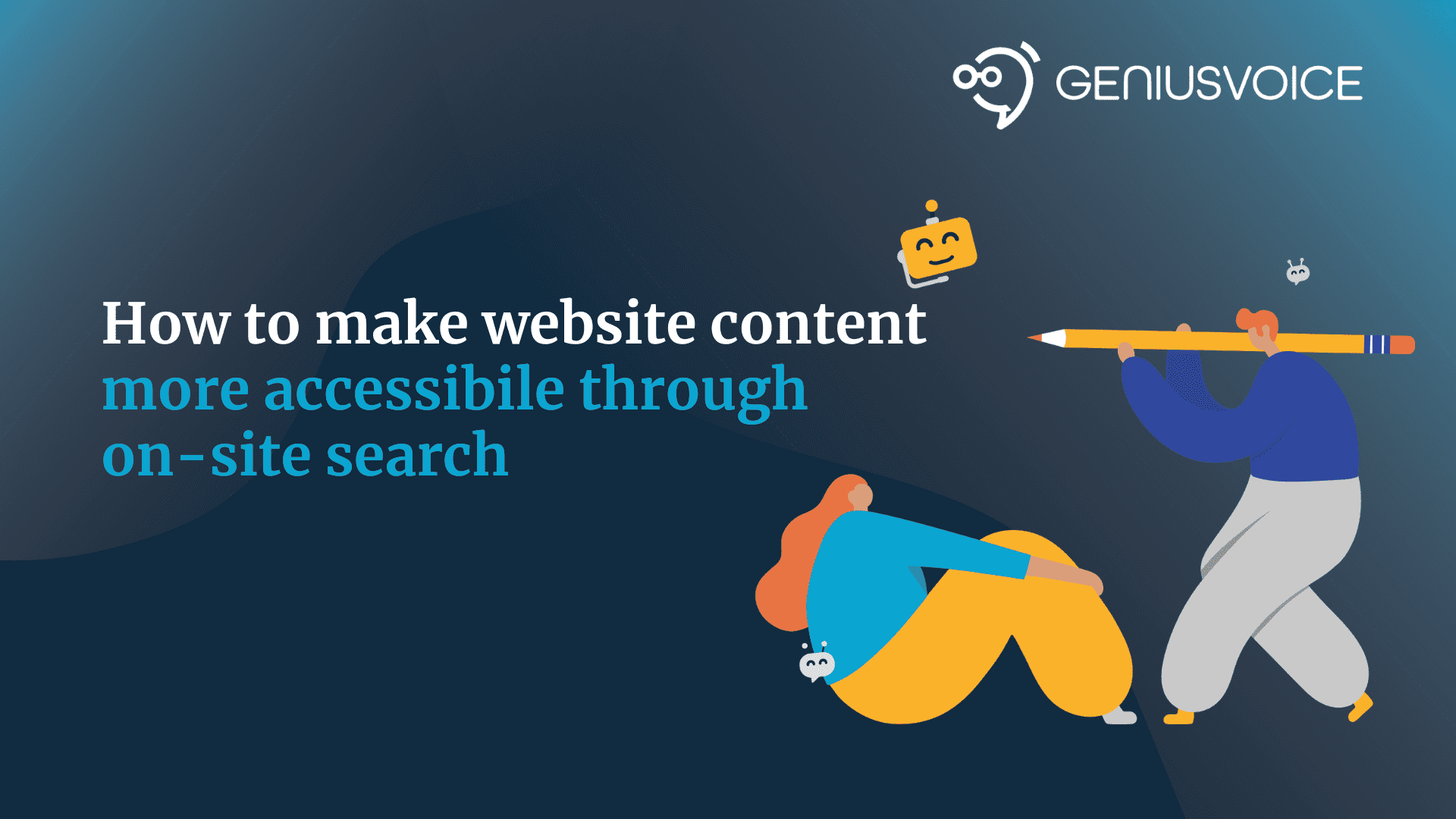 How to make website content more accessible through on-site search